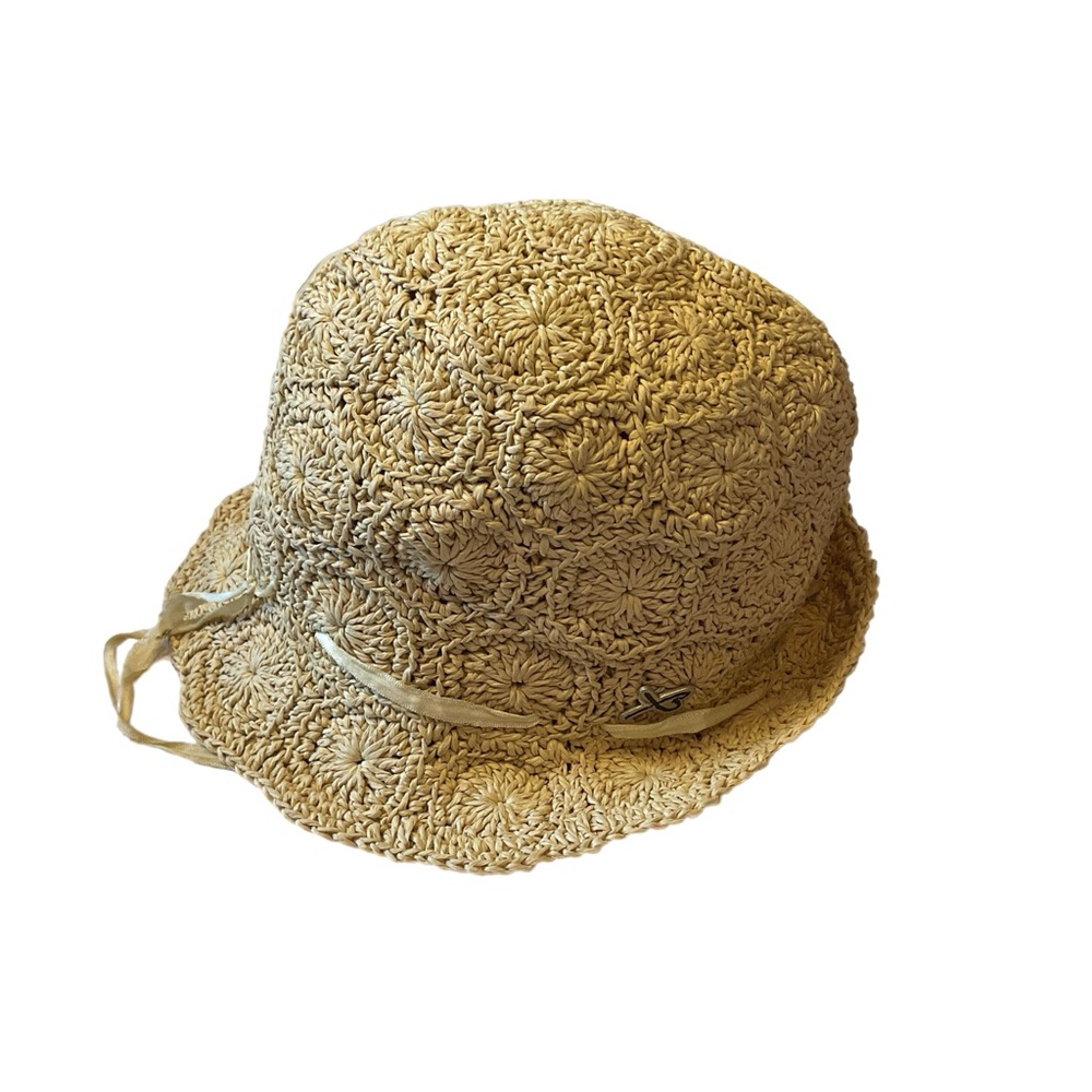 Y2K BETMAR NEW YORK PAPER Bucket Hat Beach Sun Trendy - Picture 12 of 16